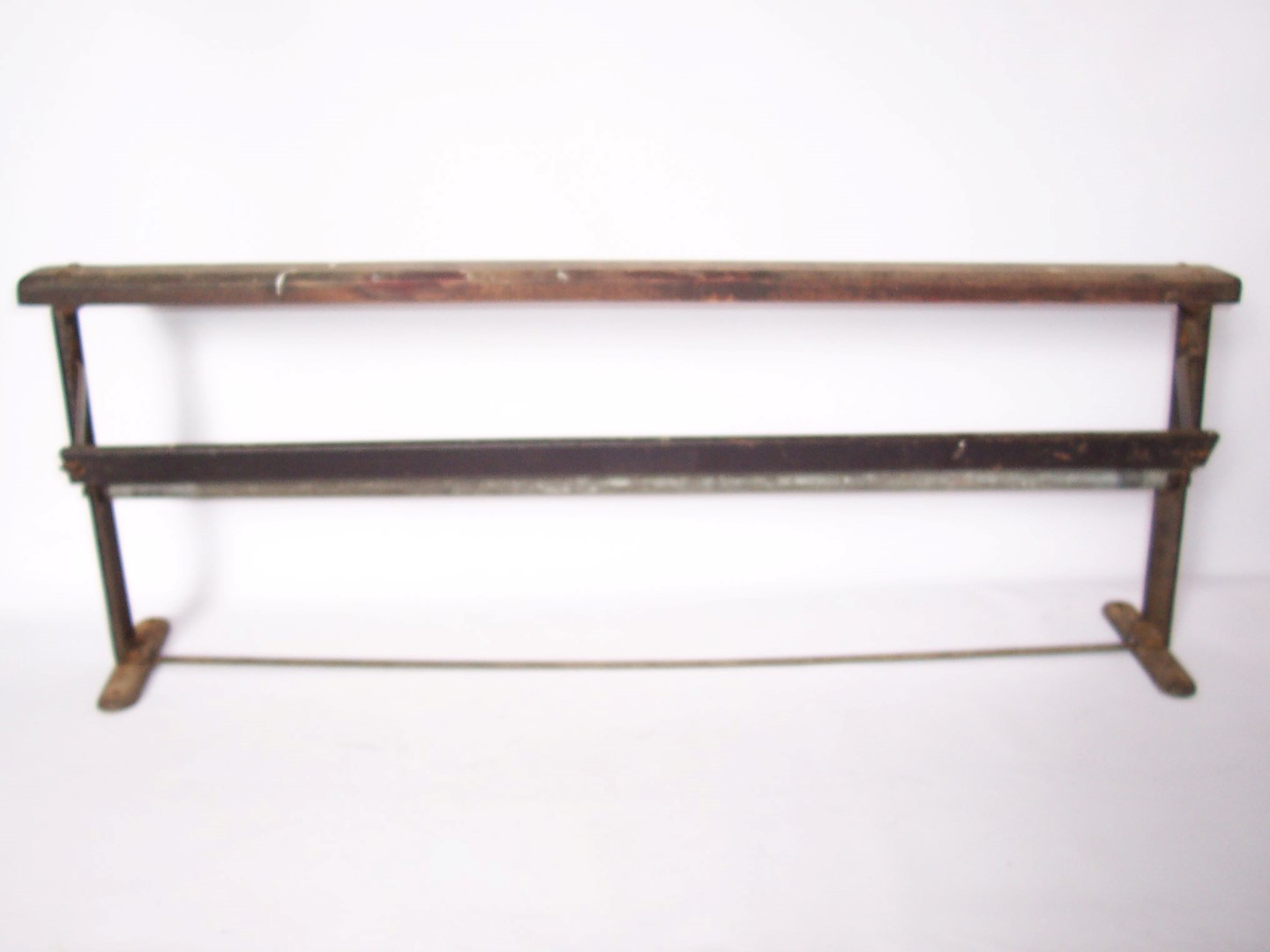 Vintage Industrial 30" Paper Roll Cutter Butcher, Wax, Wrapping, Packing Paper