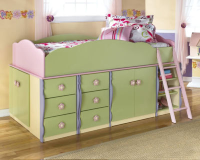Ebay Bedroom Furniture on Http   Stores Ebay Com Furnituremail   Doll House Pink Green Wood