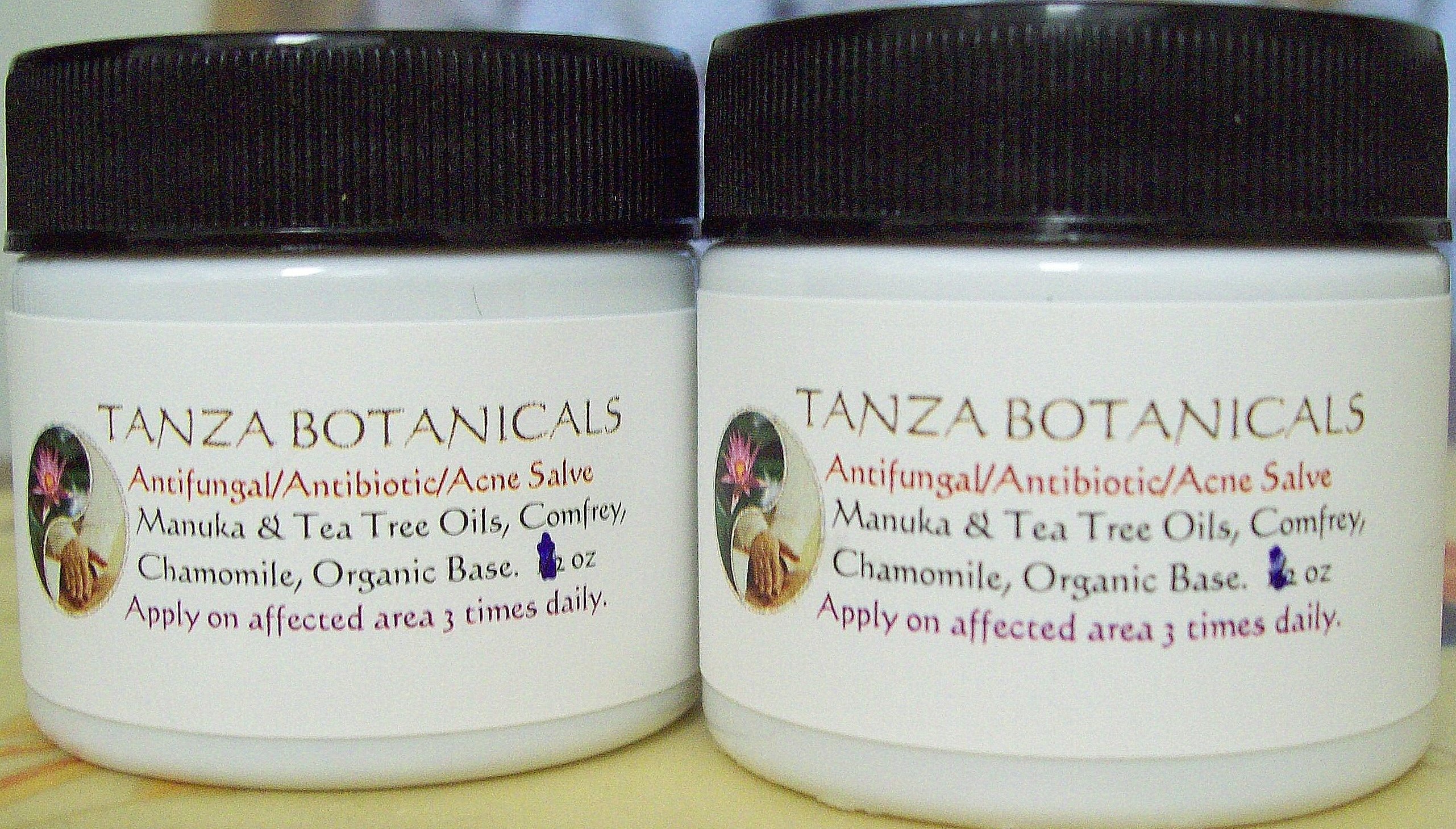 Tanza Botanicals Antifungal/Antibiotic/Acne Salve 1 Oz