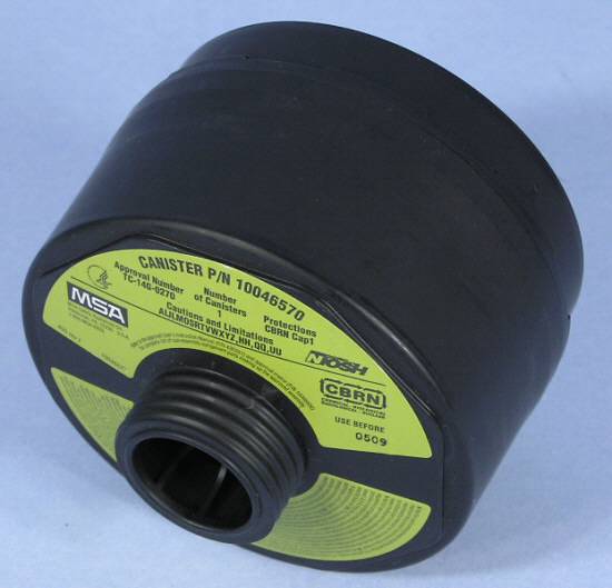 CarryMore 2 MSA 10046570 CBRN Cap1 Military Millennium Gas Mask