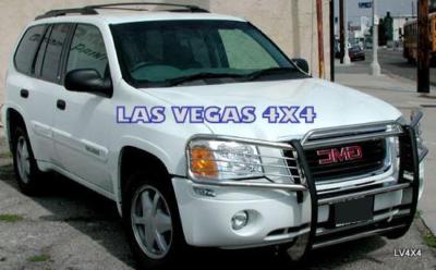 Las Vegas 4X4 : 2002 - 2009 GMC ENVOY - NEW STAINLESS GRILL BRUSH GUARD