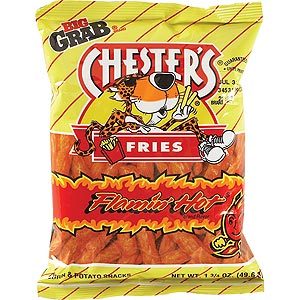 fries cheetos chester crunchy cheese king