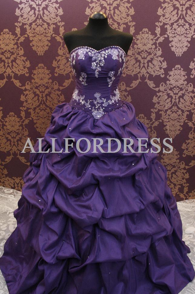 allfordress Prom dress gown evening ball lee 8421 purple UK