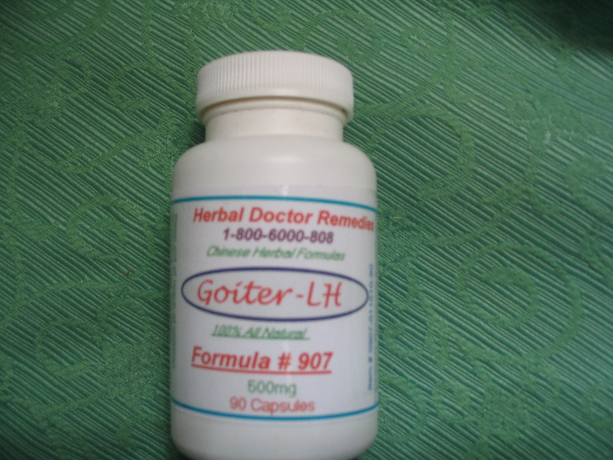 Herbal Doctor Remedies Goiter Lh 907 90 Caps