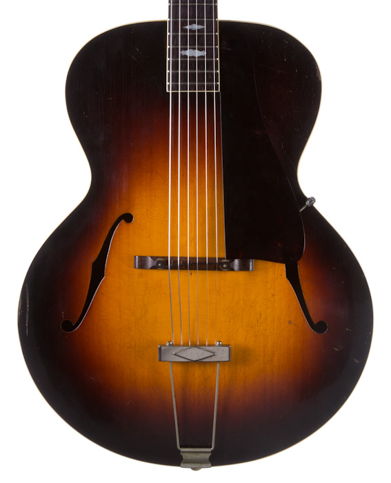 1939 GIBSON L4 FLEUR DE LIS ARCHTOP SUNBURST EXCELLENT ORIGINAL OHSC