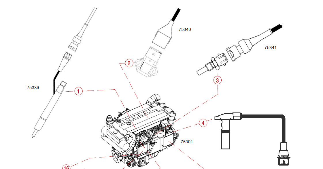 Mercury Mercruiser D 2.8L D 4.2L Diesel InLine D-Tronic Factory Service