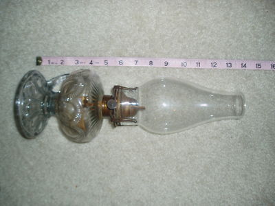 Queen Anne Lamp on Mmollet   Queen Anne No  1 Oil Lamp Made In Usa Scovill Tinted