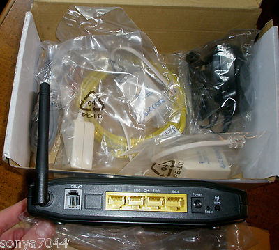 Vintagenow Windstream Sagemcom 1704 Fast DSL ADSL2 Wi Fi Wireless