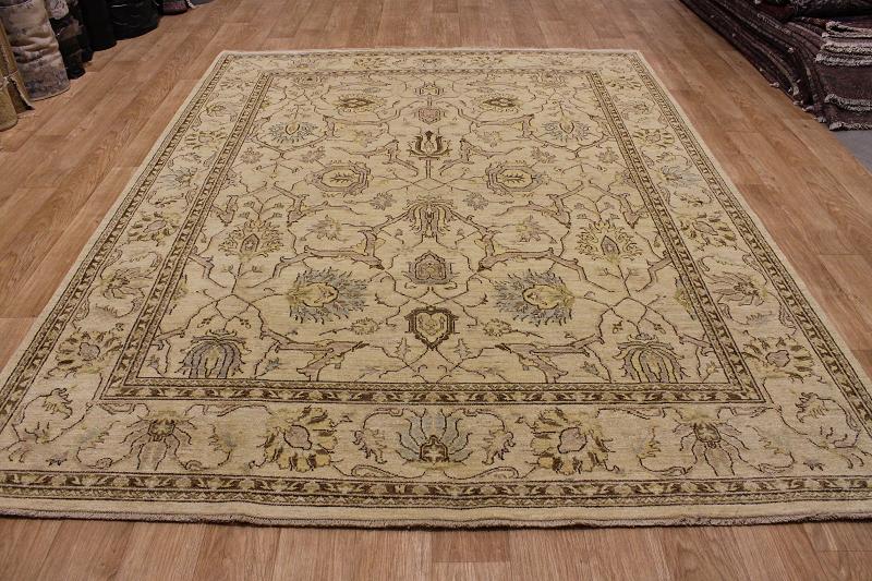 MUTED COLOR! 8X10 OUSHAK CHOBI PAKISTAN ORIENTAL AREA RUG WOOL CARPET