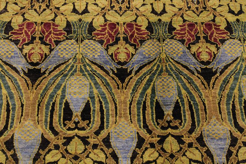 MASTERPIECE MISSION STYLE! 9X12 ART & CRAFT ORIENTAL AREA RUG WOOL