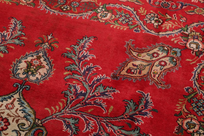 Large Geometric 10x13 Tabriz Persian Oriental Area Rug Carpet 12' 10" x