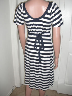 Blue Bcbg Shoes on Clothes  Accessories  Shoes   Bcbg Blue White Navy Stripe Dress