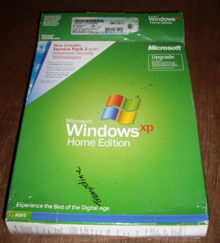 Microsoft windows xp home retail sp2 integrated march 2017 eth0