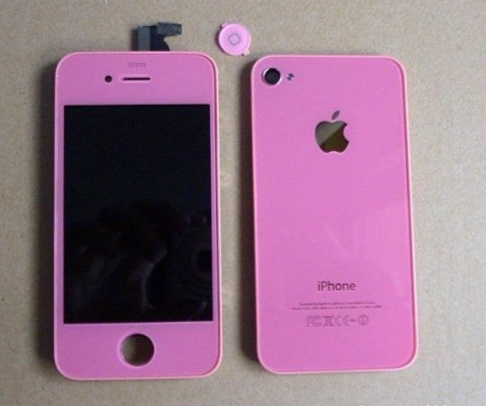 iPhoneFun : iPhone 4G PINK Complete Color Swap Kit.