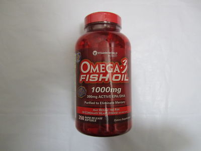 Omega 3 fish oil 1000mg vitamin world