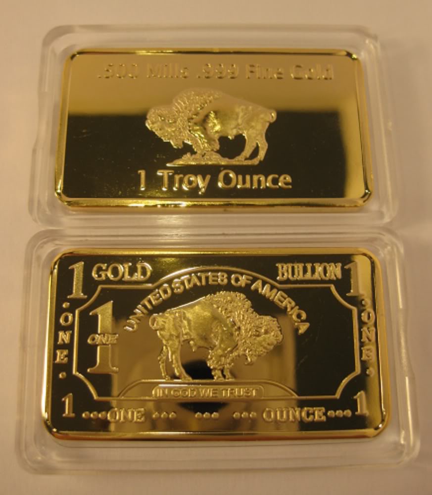 Esteemed Treasures Mint 1 Troy Ounce GOLD 24k 999 American Buffalo 