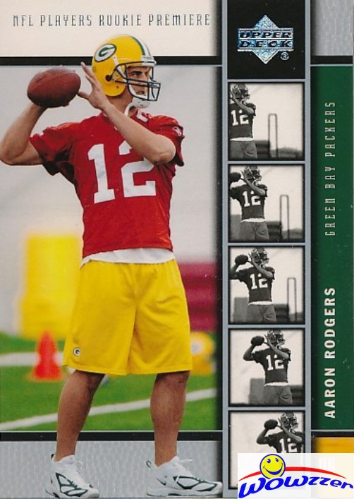 2005 Upper Deck 16 Aaron Rodgers ROOKIE MINT Packers MVP Champion