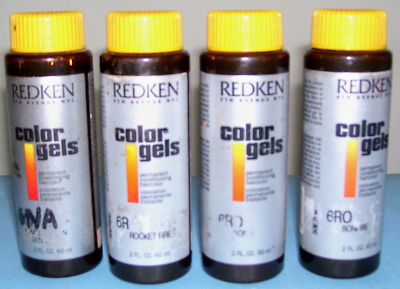 Redken Hair Color Chart on Redken Color Gels Permanent Conditioning Hair Color Included In This