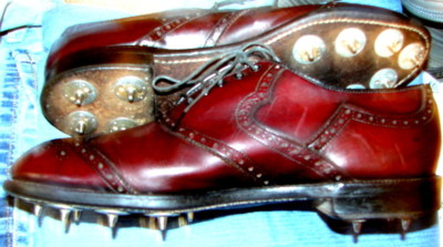 Mens Vintage Shoes on Jackome   Vintage Mens Footjoy Classic Golf Shoes 9 D