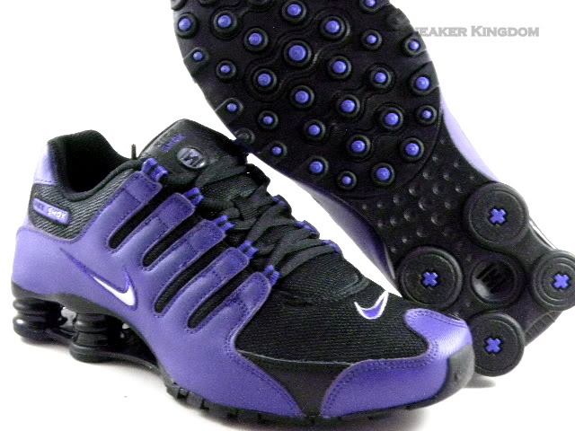 purple nike shox womens