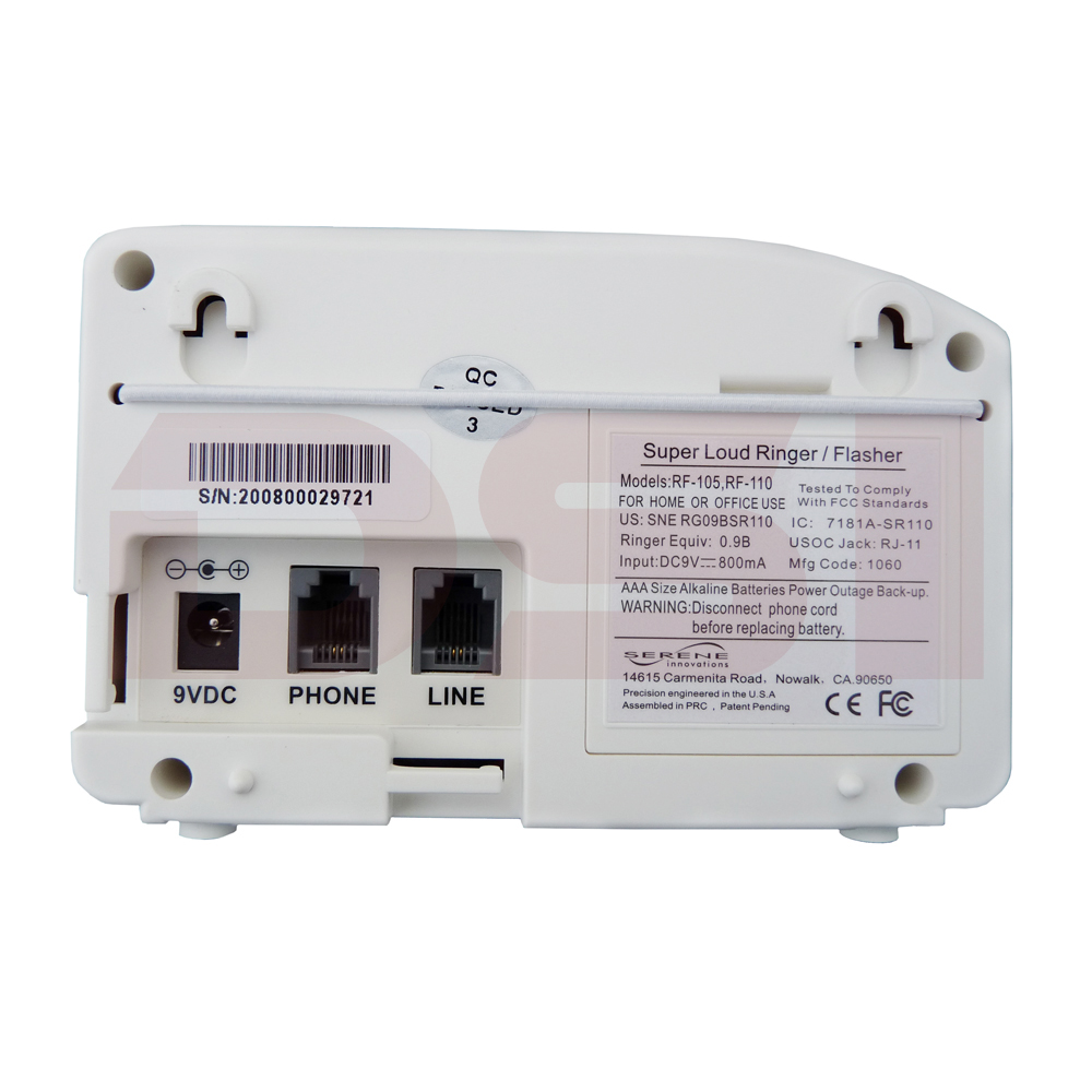 Serene Innovations RF110 Ringmaster Super Loud Cell Phone Ringer