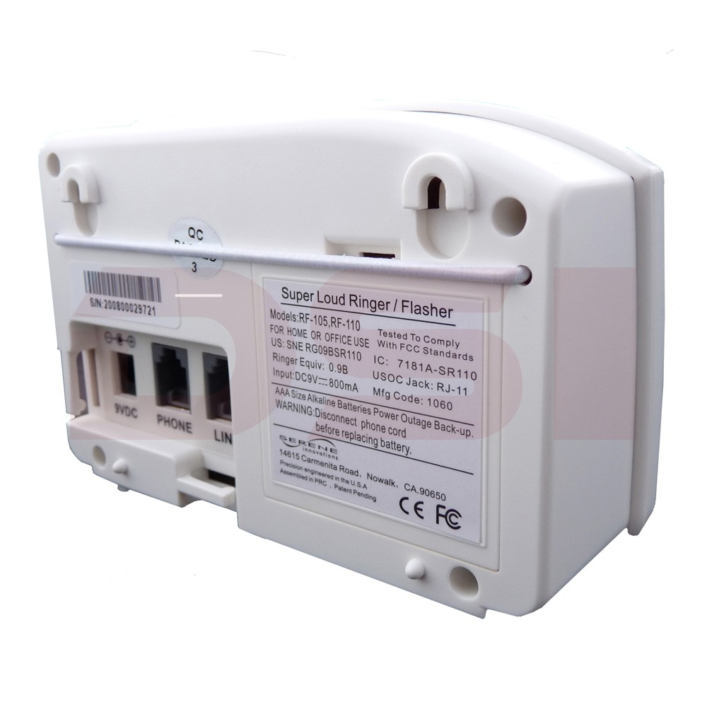 Serene Innovations RF110 Ringmaster Super Loud Cell Phone Ringer