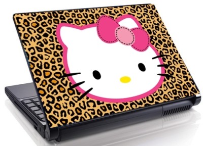  Kitty Laptop on Familydecals   Hello Kitty Cheetah 15 4  Laptop Skin Many Styles G98