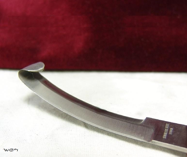 Wood Carver Tools Simmonds Double Edge 3/4" Curved Hooked Wood