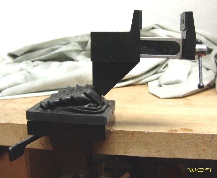 Wood Carver Tools WCT Wood Carvers Shrouded 360deg Offset Ball Bench Vise