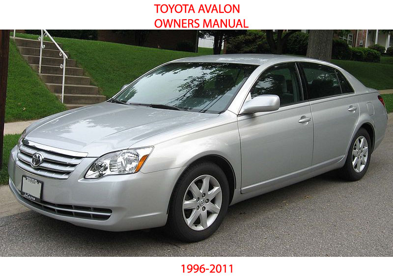 2006 toyota avalon navigation owners manual #5