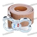 Fashion PU Leather Belt with Buckle for Women