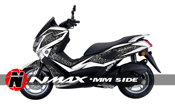 Yamaha N-Max N Max NMax Custom Decal Sticker Graphic Kit | eBay