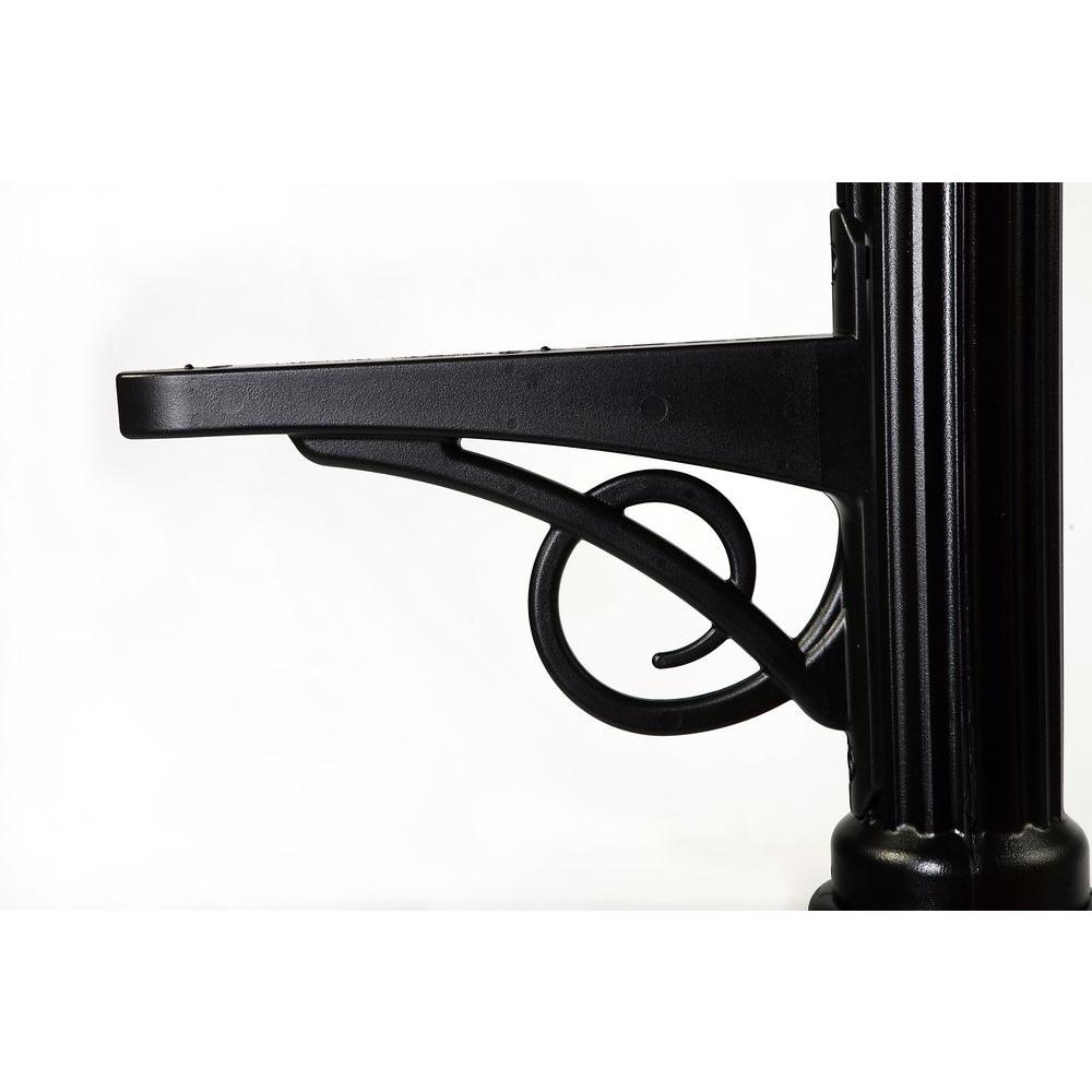 Gibraltar Mailboxes LVP000B01 Stratford Decorative Plastic Mailbox Post