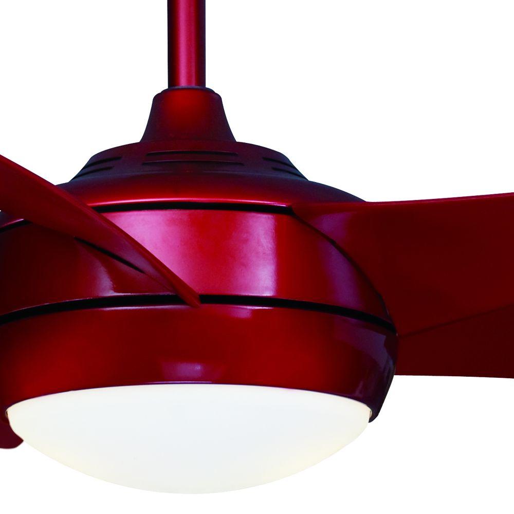 Hampton Bay 66266 Windward Iv 52 In Red Ceiling Fan Pppwae Avi Red Ceiling F