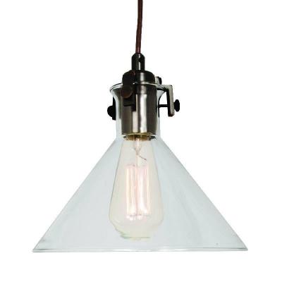 Home Decorators Collection 25401-36 1-Light Ceiling Clear