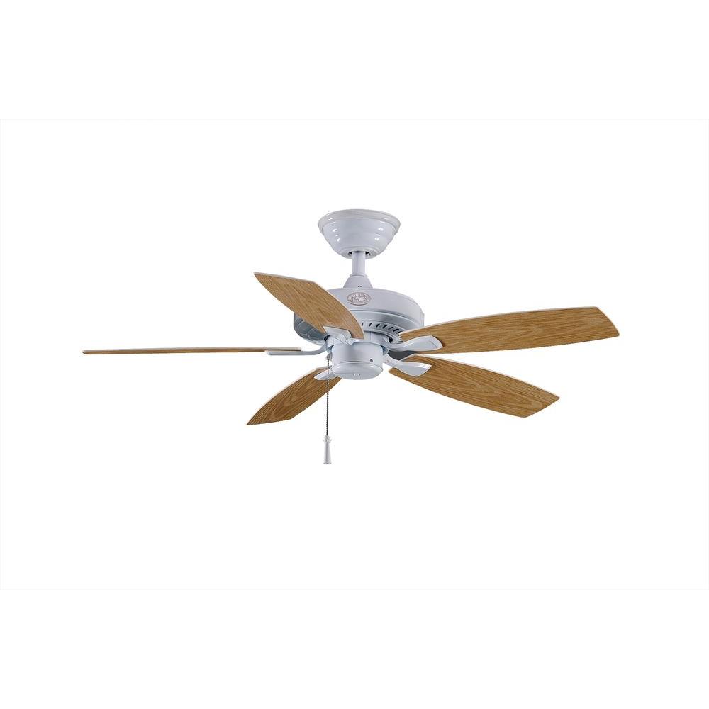 Hampton Bay YG187WH Gazebo II 42 in. Indoor/Outdoor White Ceiling Fan