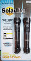 2 Solarlite Hybrid Solar LED Flashlight with batte