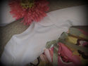 Haute Couture Infant Newborn Layette Gown Vintage 