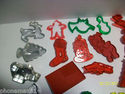 Vintage Cookie Cutter Lot 32 Assorted Shapes Sizes