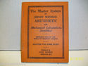 1924 The Master System Of Short Method Arithmetic 