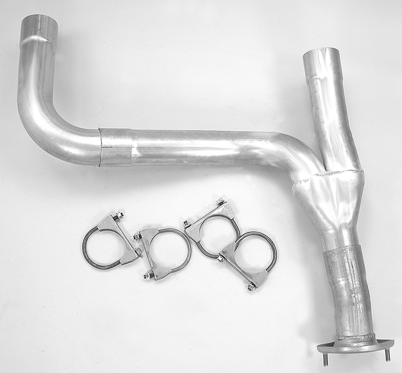 Pacesetter 82 1176 Aluminized Steel Exhaust Crossover Y