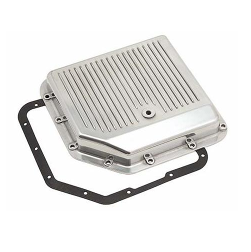 Mr. Gasket 9791G Alum. Transmission Oil Pan GM TH350 Turbo Finned w