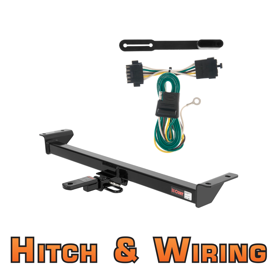 Curt Class 2 Trailer Hitch w/Mount & Wiring for 8491 Chevrolet Blazer