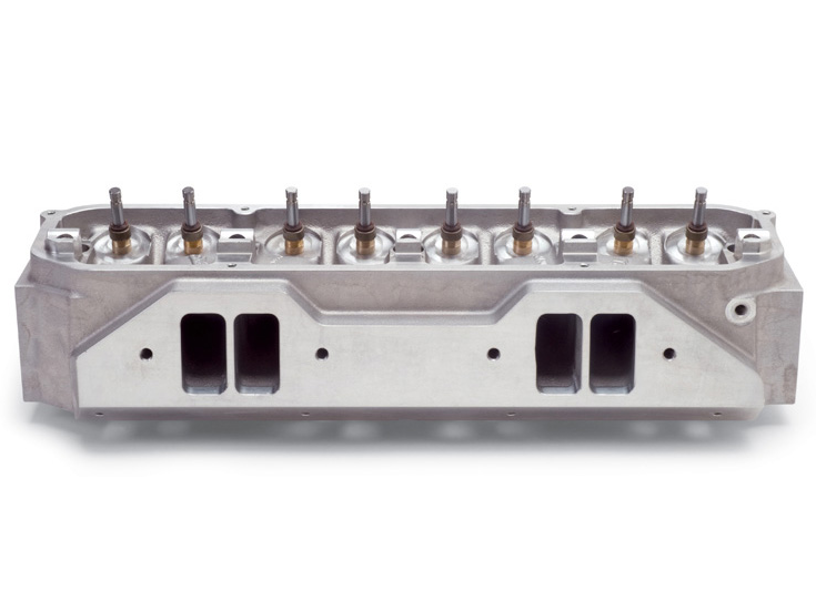 Edelbrock 77929 Victor Series Bare Cylinder Head w/ Valves for BB