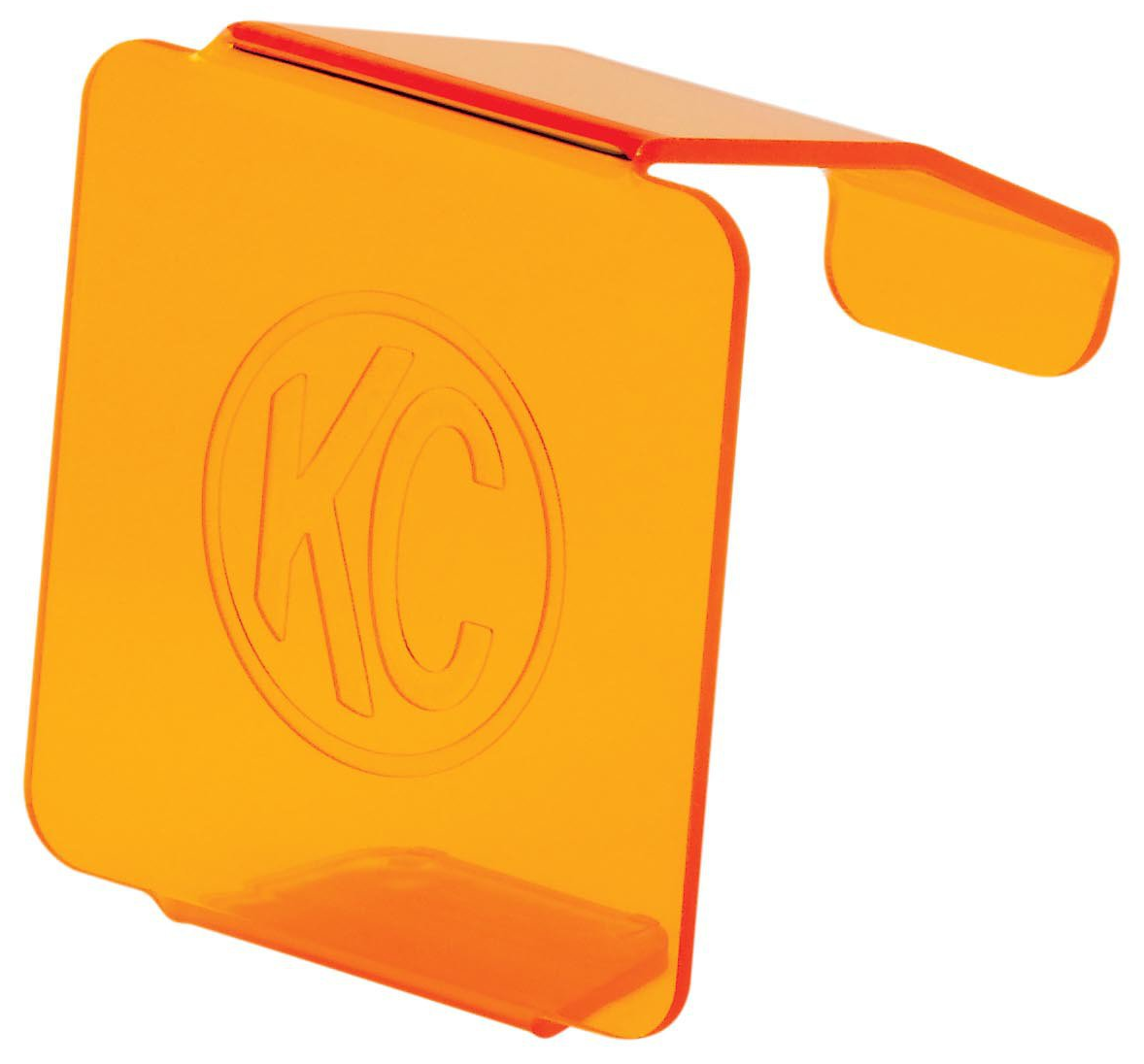 KC HiLiTES 72003 Single 3" Amber Acrylic Light Cover w/ Logo for KC C3