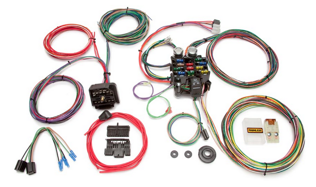 Painless Performance 10106 22-Circuit Custom Classic ... putco headlight wiring harness jeep 