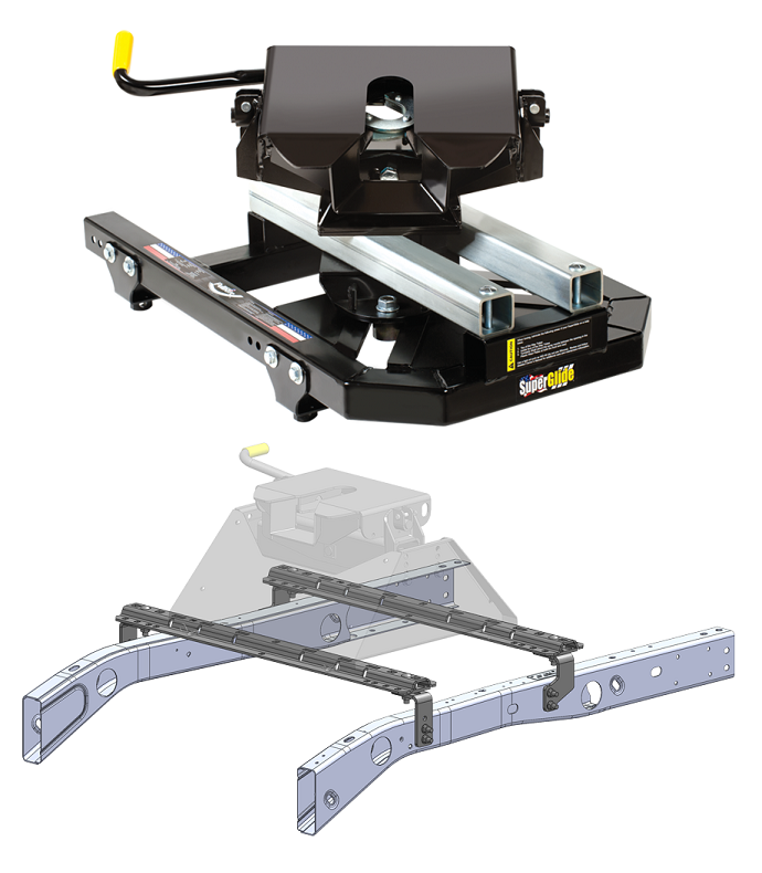 Pullrite ISR Series 5th Wheel Hitch w/16K Lb Capacity & Universal