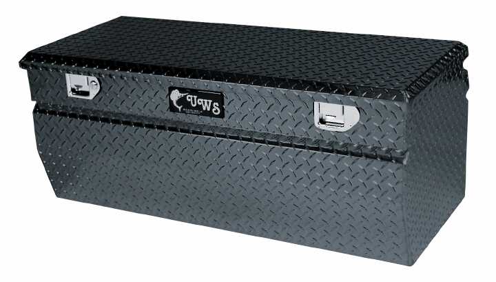 UWS TBC-62-WN-BLK Black 62" Tool Box / Notched Chest Wedge ...