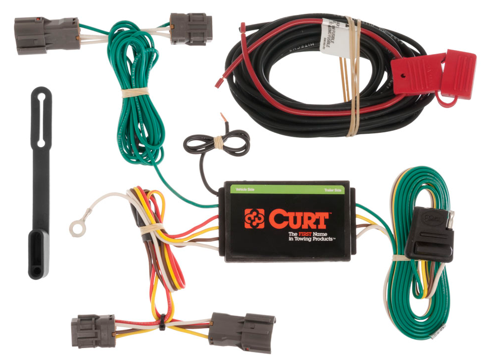 Curt Trailer Hitch Custom Wiring Harness Connector 56163 ... 2012 kia sorento hitch wiring harness 