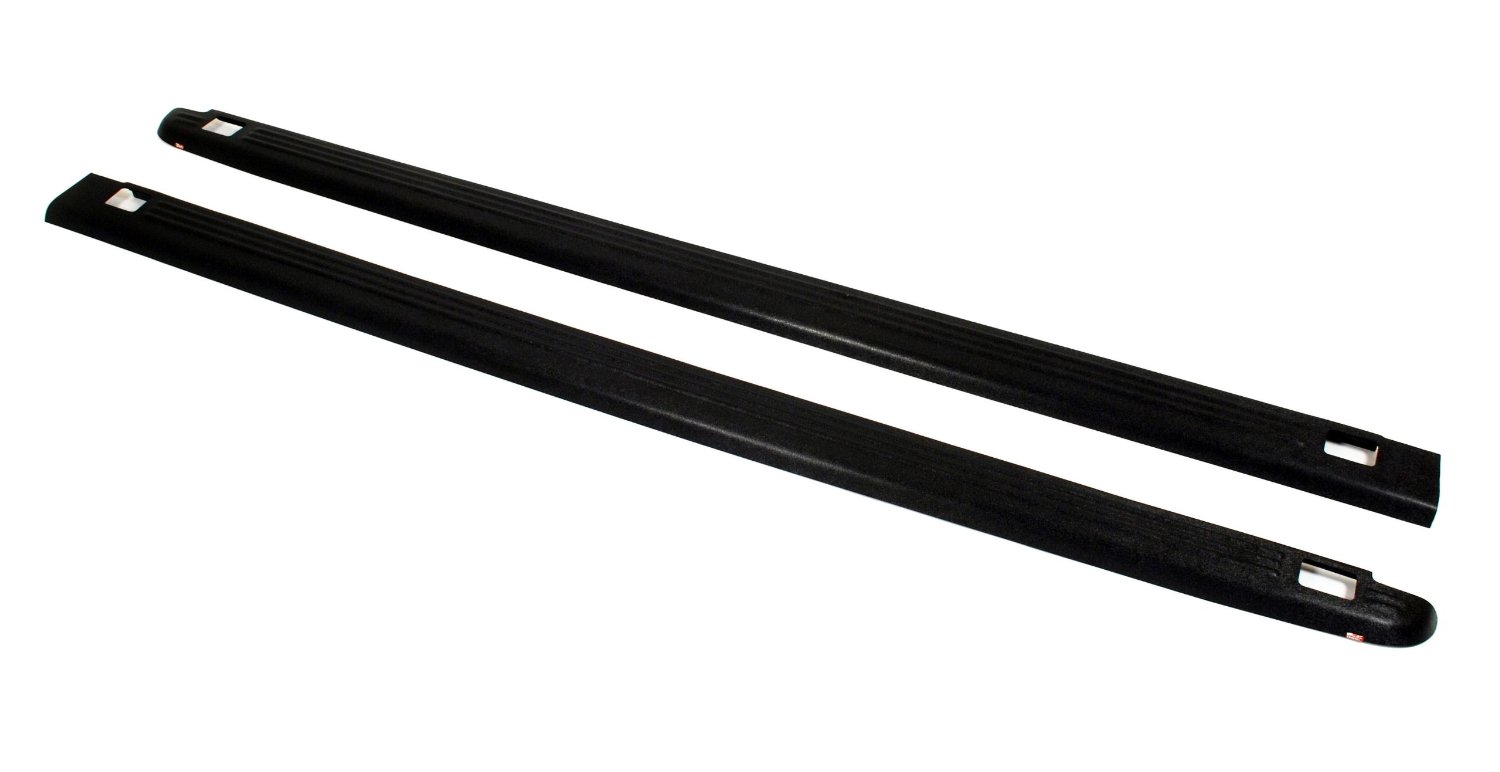 Westin 7231101 Black Ribbed Bed Side Rail Protectors for 9907 Sierra